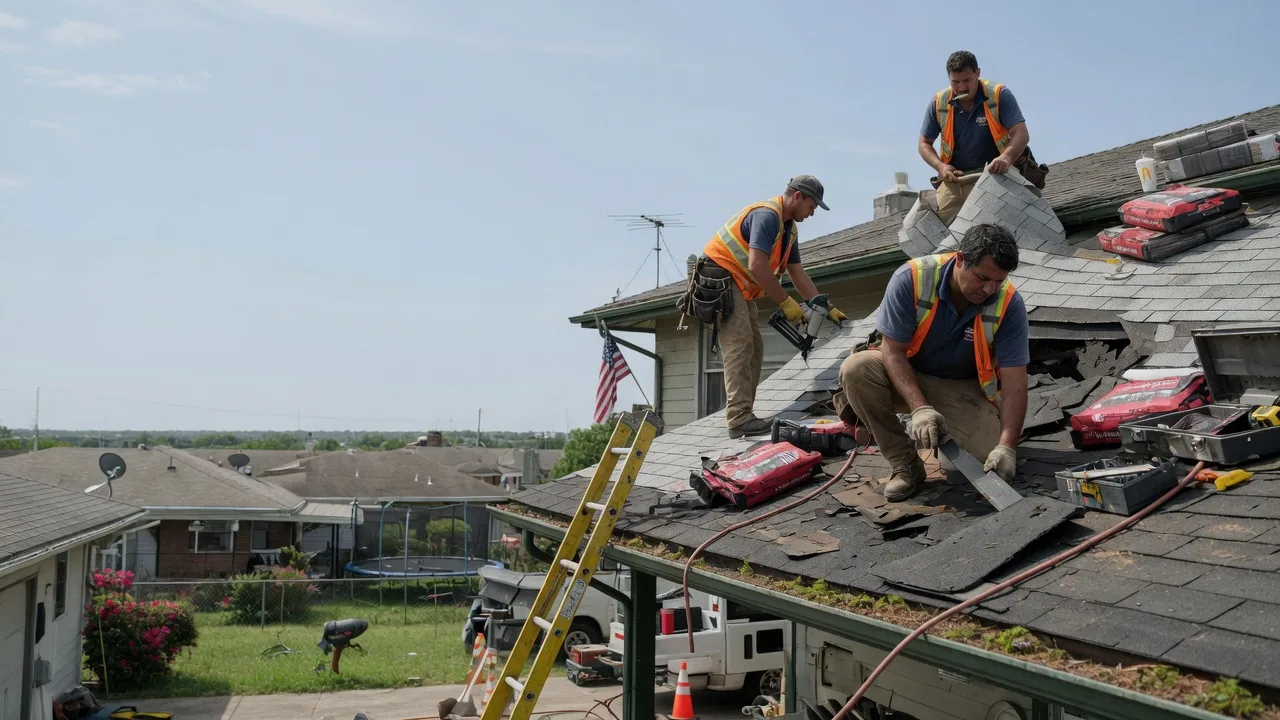 Roof Repair in Tehuacana, TX near me